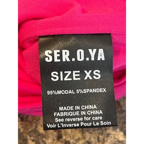 Ser.O.Ya x REVOLVE Artemis Top in Hot Pink XS - Picture 5 of 8